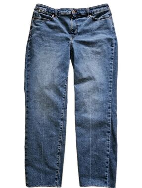 Talbots Women's Slim Ankle Raw Hem Women's Jeans Size 12